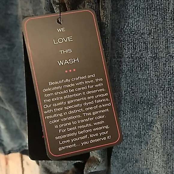 Andrew Marc New York Performance Denim Bomber Blue Wash